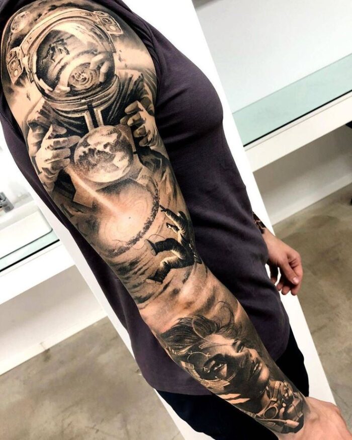 Black And Gray Realism Tattoo Demands Jobs