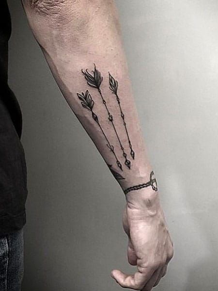 Arrow Tattoo Man.