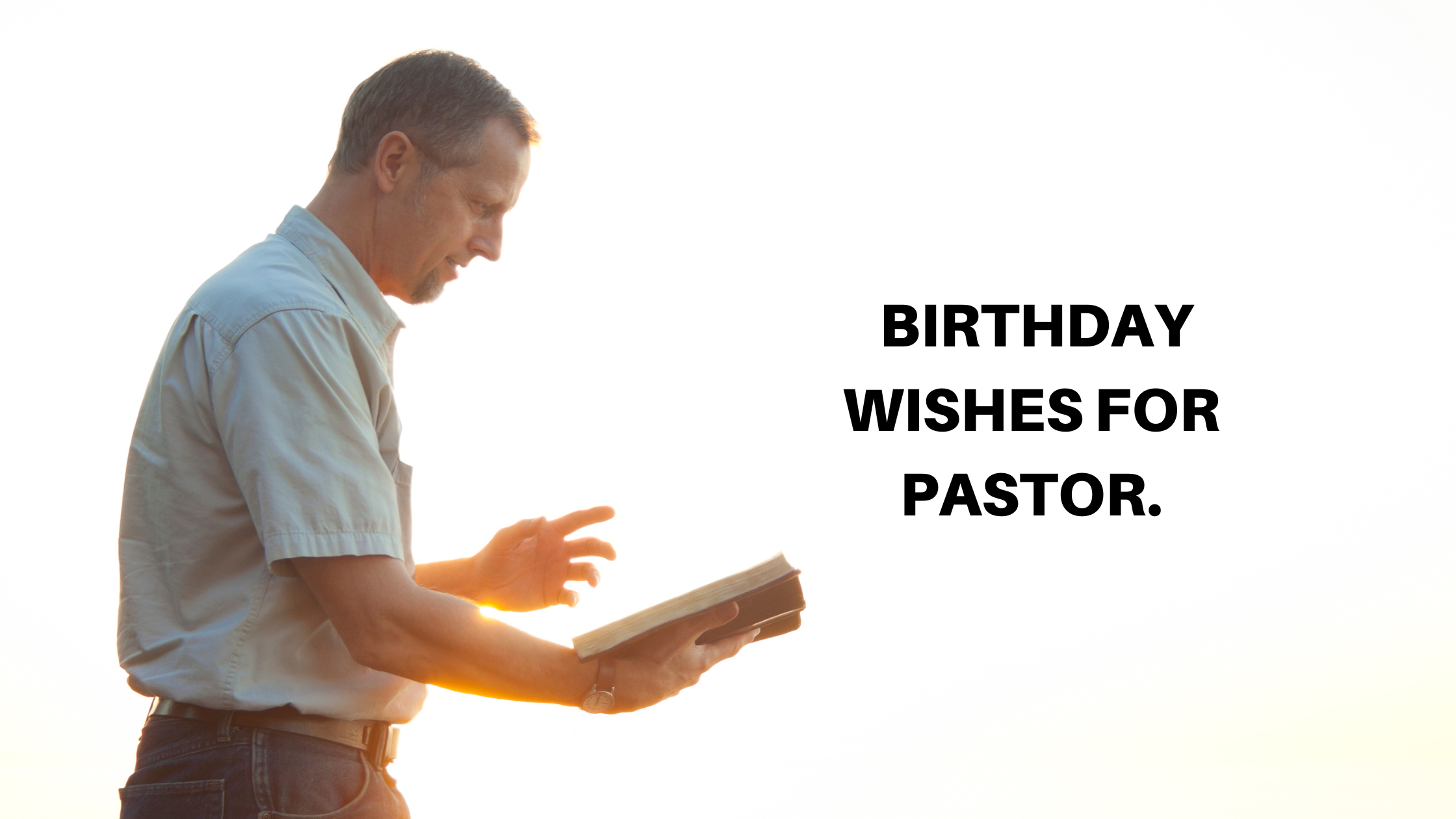 Birthday wishes for Pastor