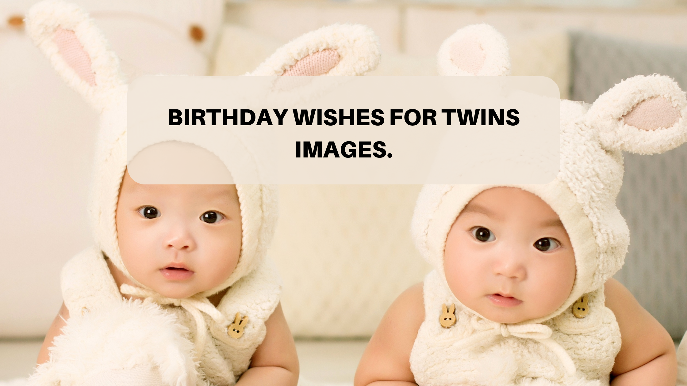 Birthday Wishes for Twins Images
