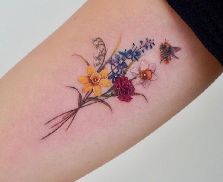 Birth Flower Tattoos