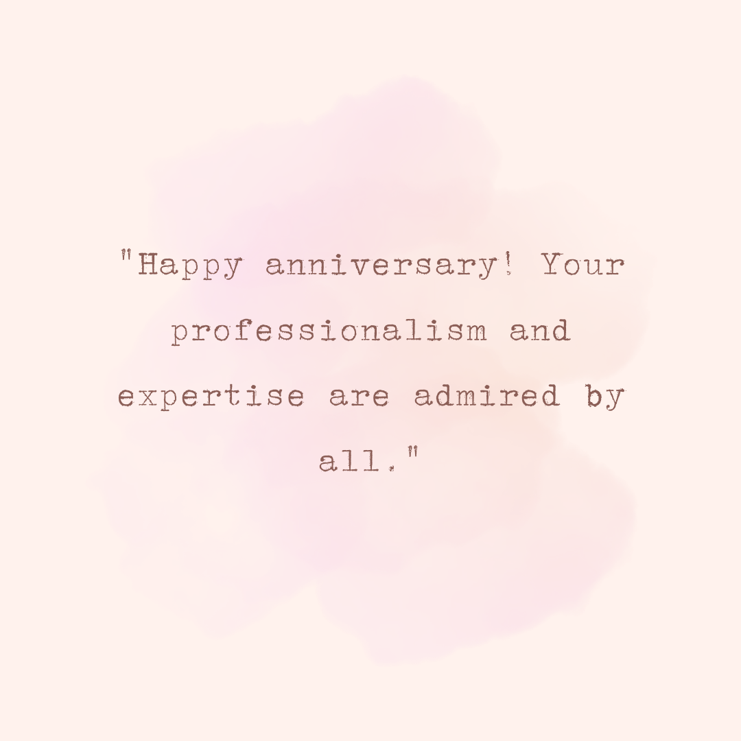 Happy Work Anniversary Quotes. - Demands Jobs.com