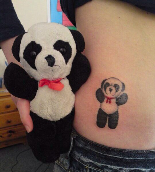 Stuffed Bear Tattoo