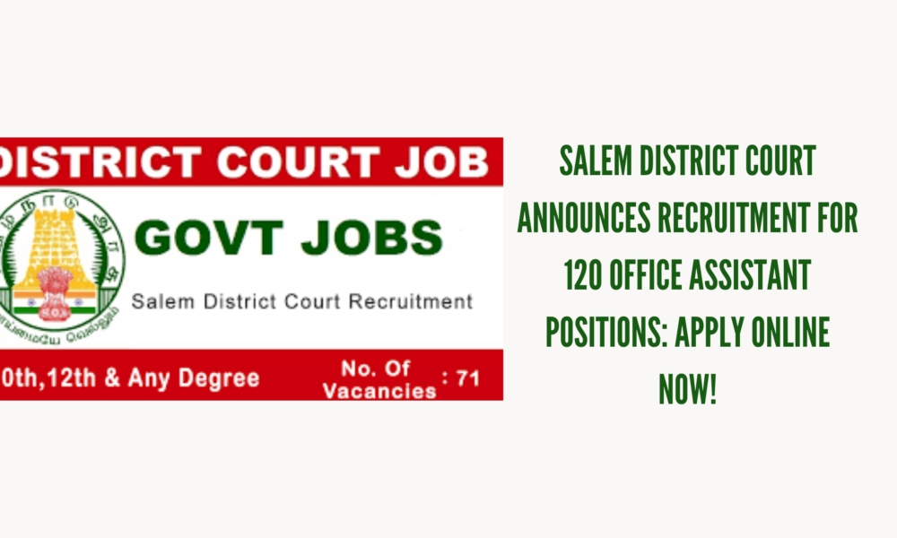 Salem District Court jobs