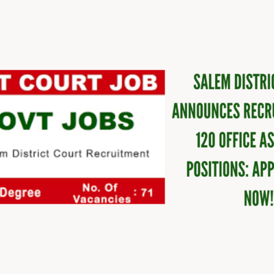 Salem District Court jobs