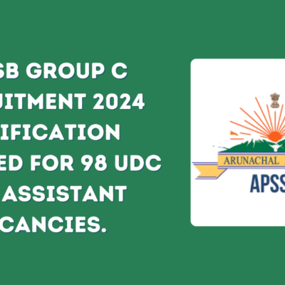 APSSB Group C Recruitment 2024