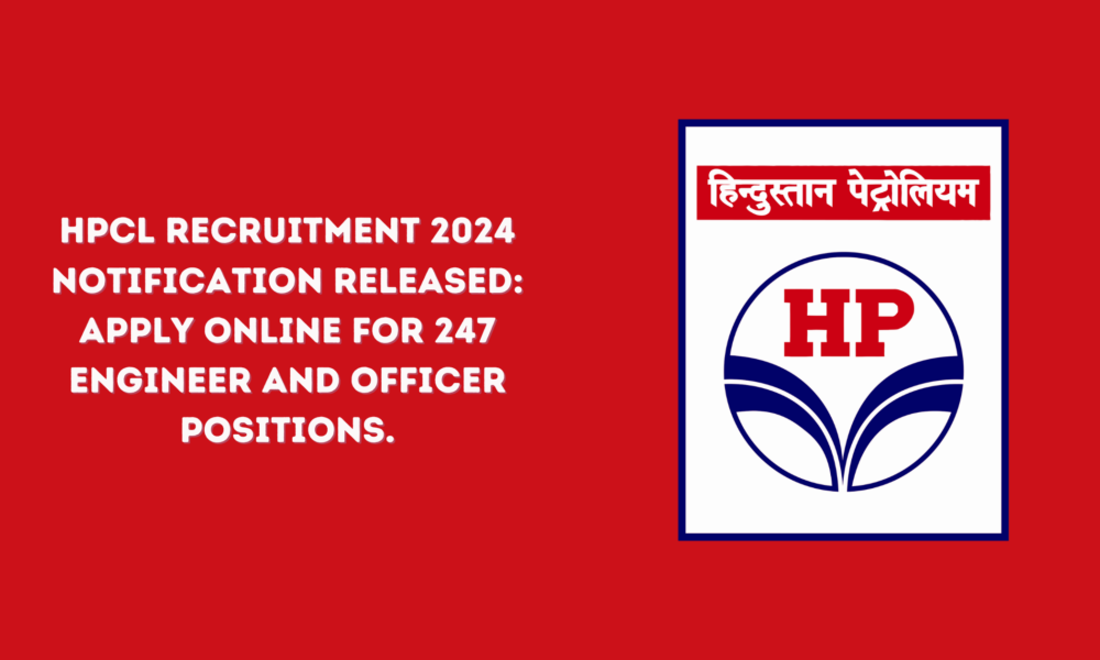 HPCL Recruitment 2024