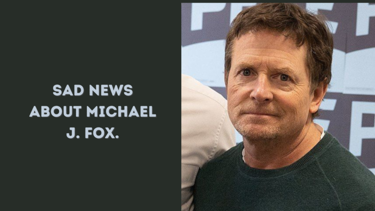 Sad News about MICHAEL J. FOX