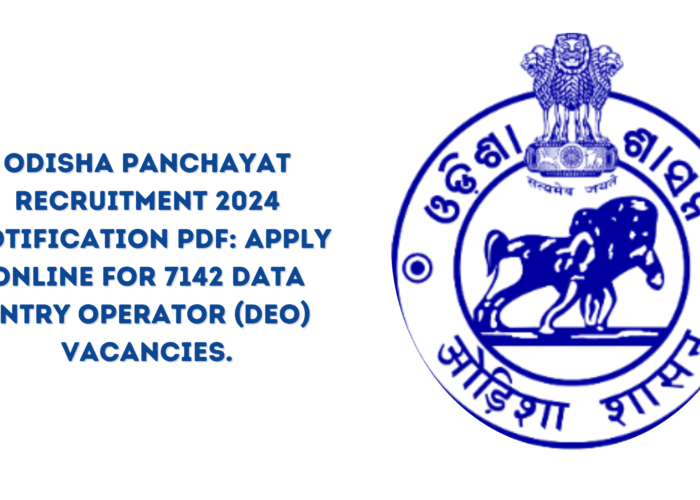 Odisha Panchayat Recruitment 2024