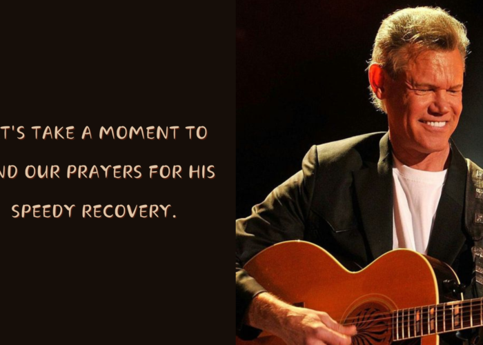 Let's take a moment to wish Randy Travis a happy 64th birthday and send our prayers for his speedy recovery