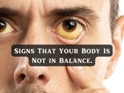 Signs That Your Body Is Not in Balance